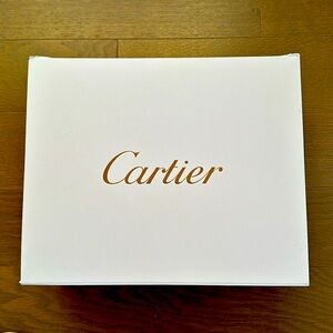 Cartier white gift box